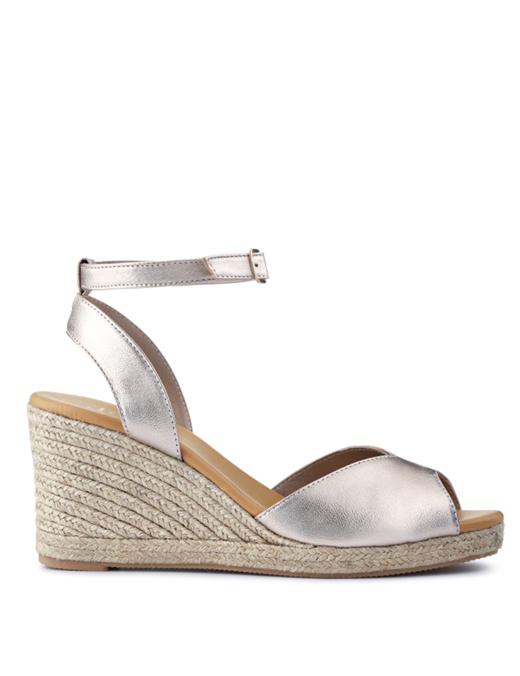 Leather Wedge Espadrilles 2 of 7
