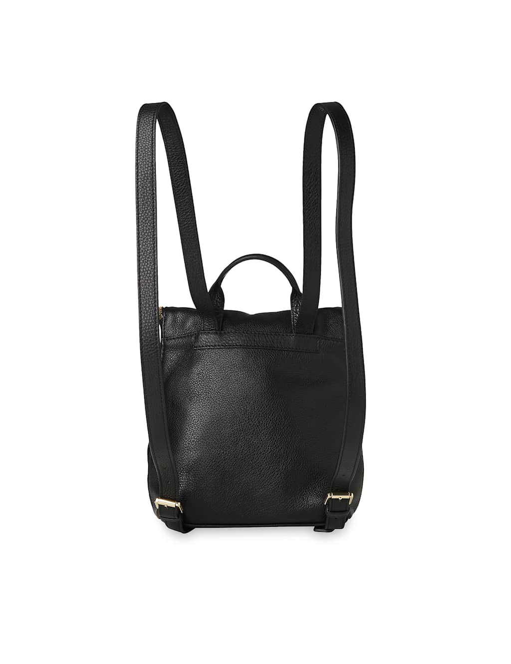 Leather Zip Detail Mini Backpack 3 of 3