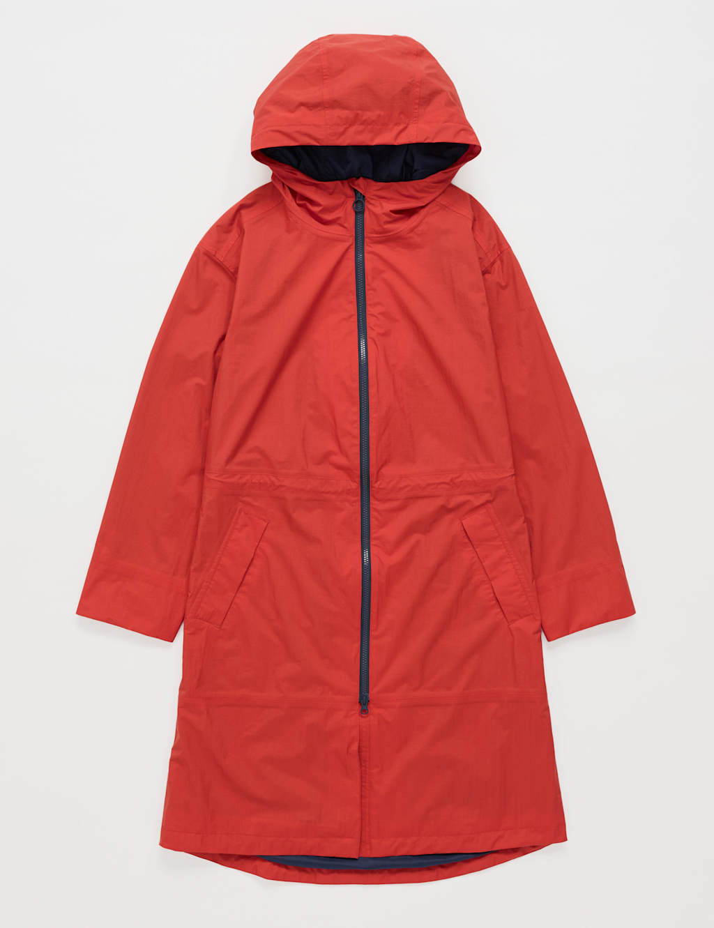 Hooded Longline Raincoat 2 of 5