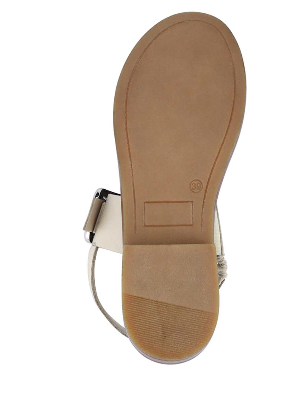 Leather Buckle Ankle Strap Sandals 6 of 6