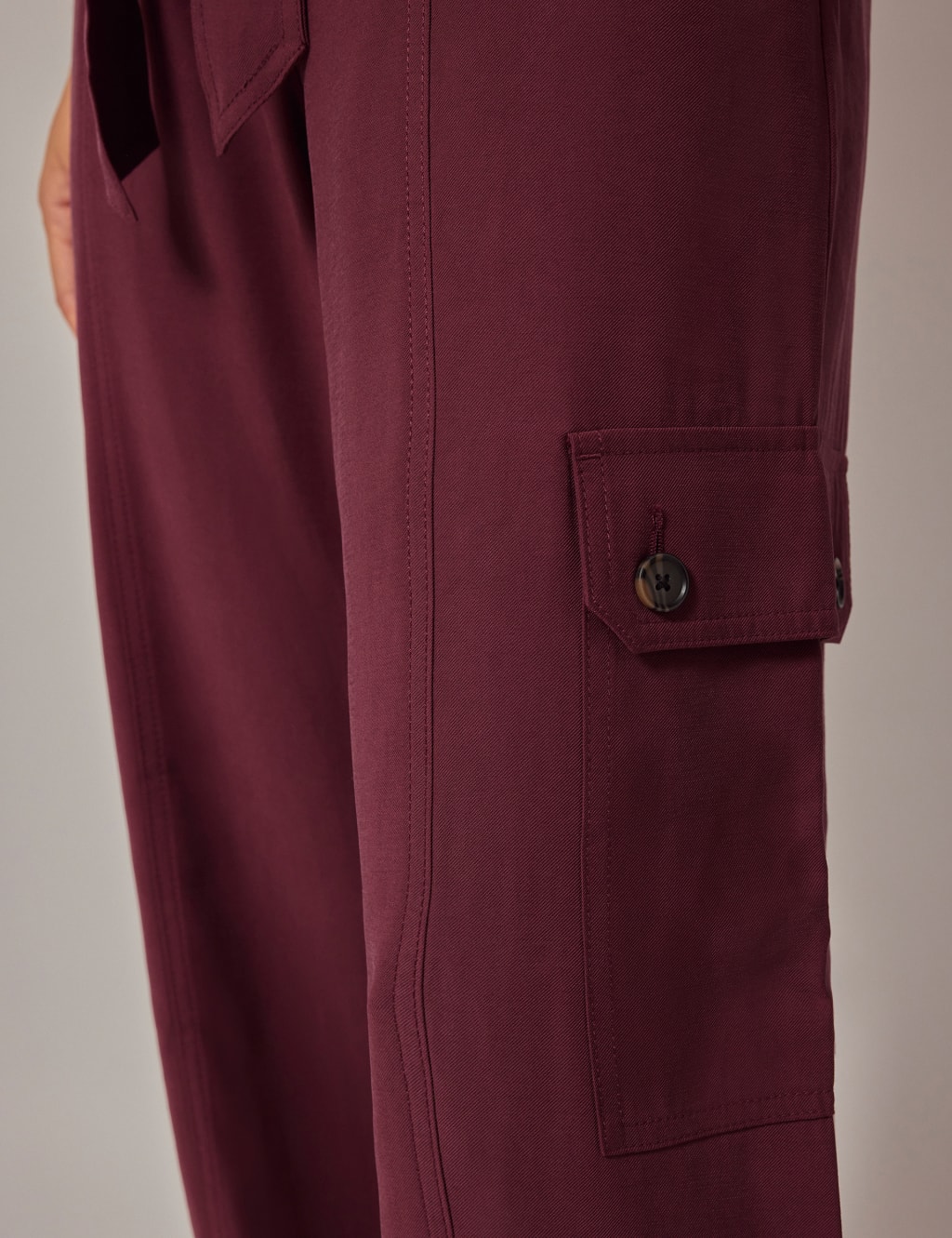 Cargo Belted Wide Leg Trousers 4 of 4