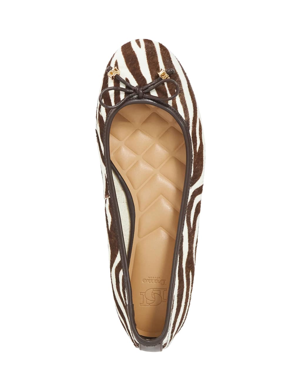 Leather Charm Trim Ballet Pumps 2 of 5