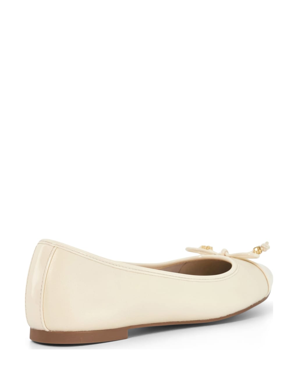 Leather Charm Trim Ballet Pumps 4 of 6