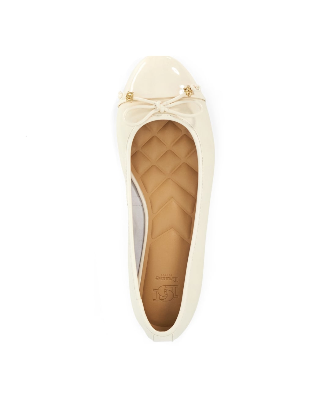Leather Charm Trim Ballet Pumps 5 of 6