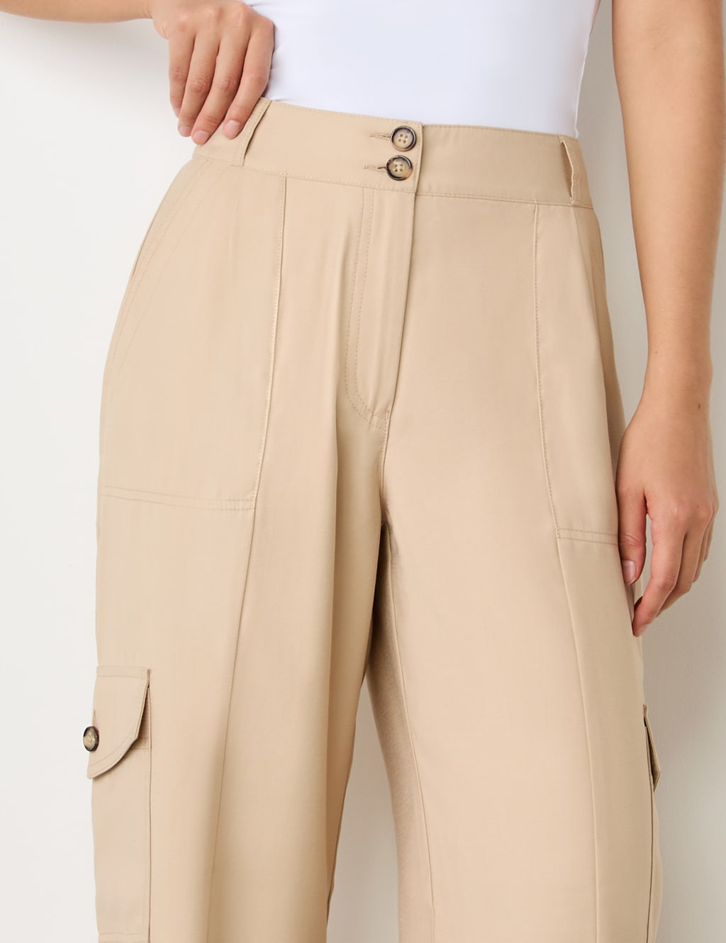 Cargo Seam Detail Trousers 4 of 4
