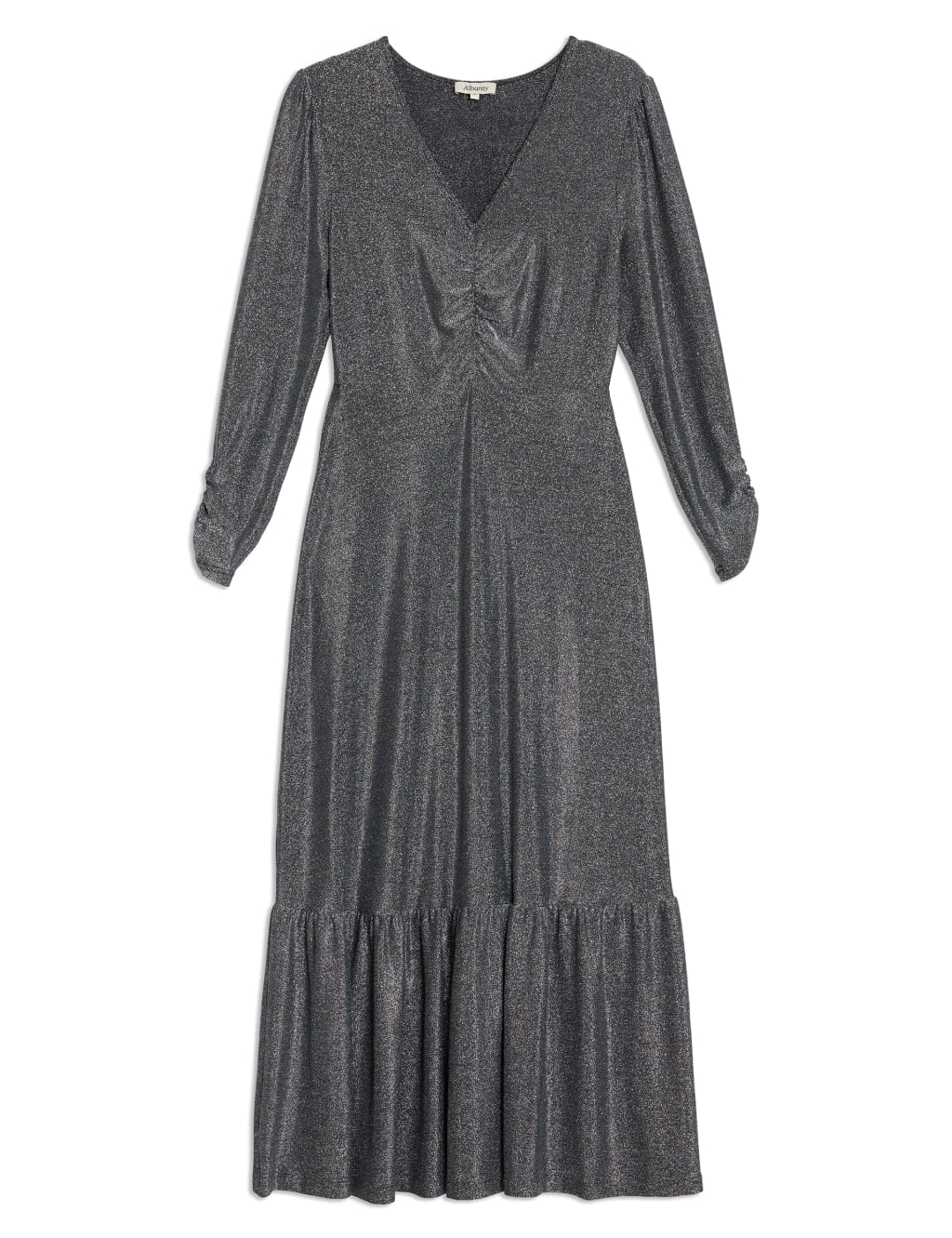 Sparkly Midaxi Skater Dress 2 of 4