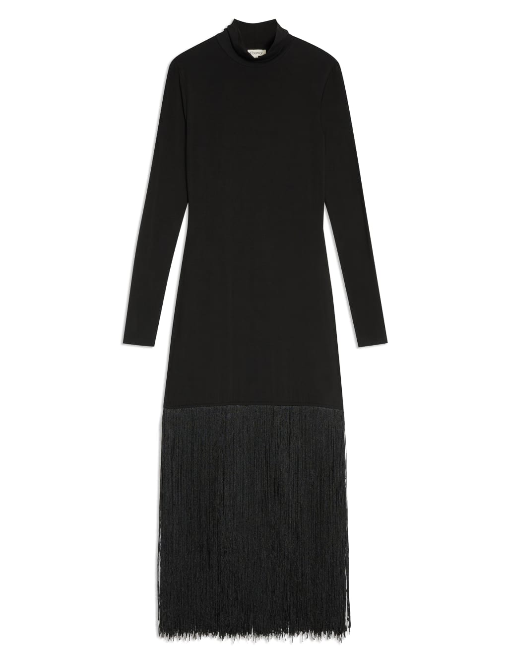 Funnel Neck Midi Bodycon Dress Albaray M S