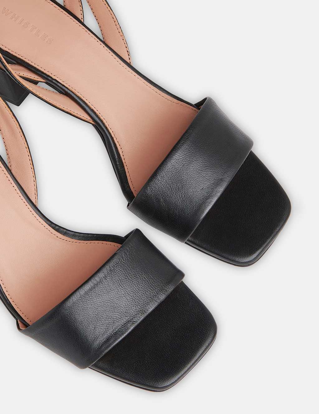 Leather Block Heel Sandals 5 of 5