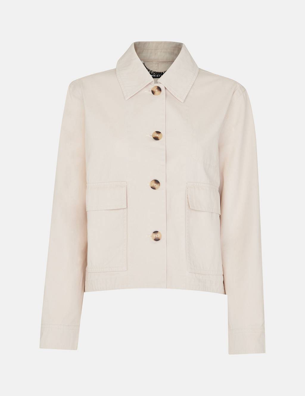 Pure Cotton Collared Short Jacket 2 of 4