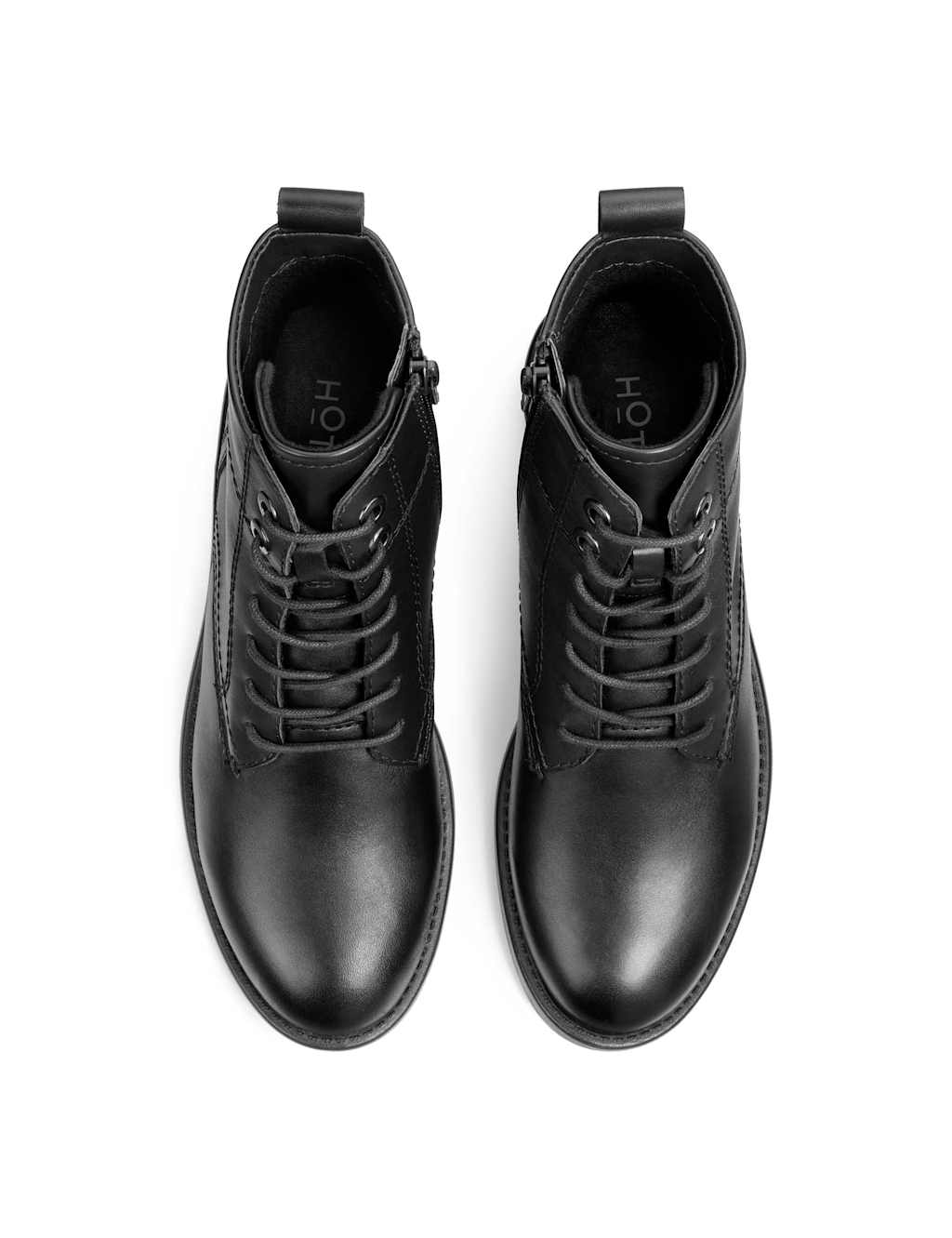 Surrey Leather Block Heel Ankle Boots 3 of 4