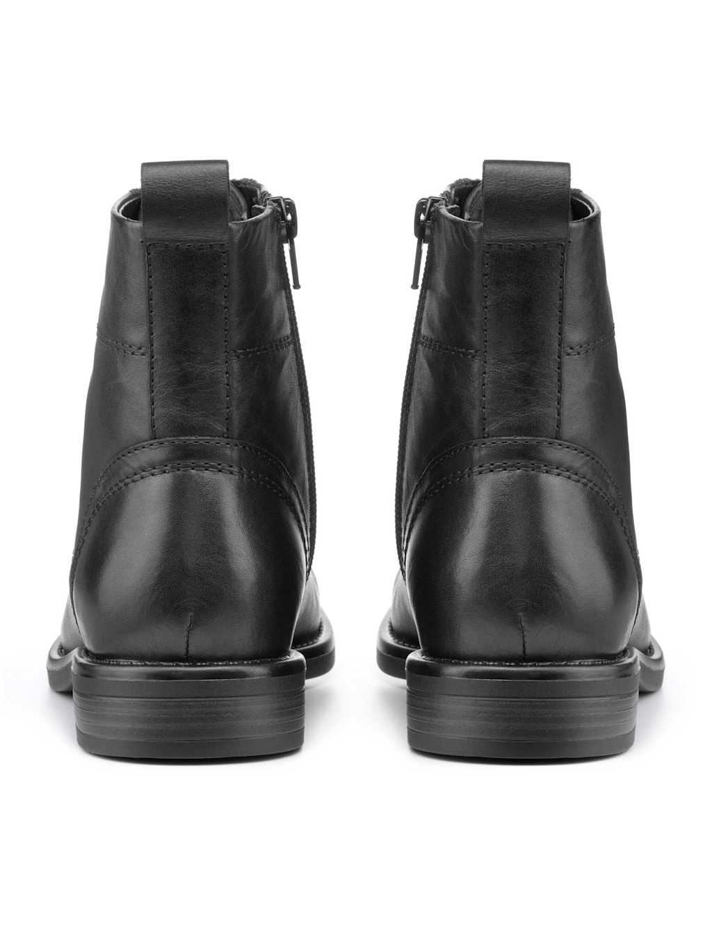 Surrey Leather Block Heel Ankle Boots 4 of 4