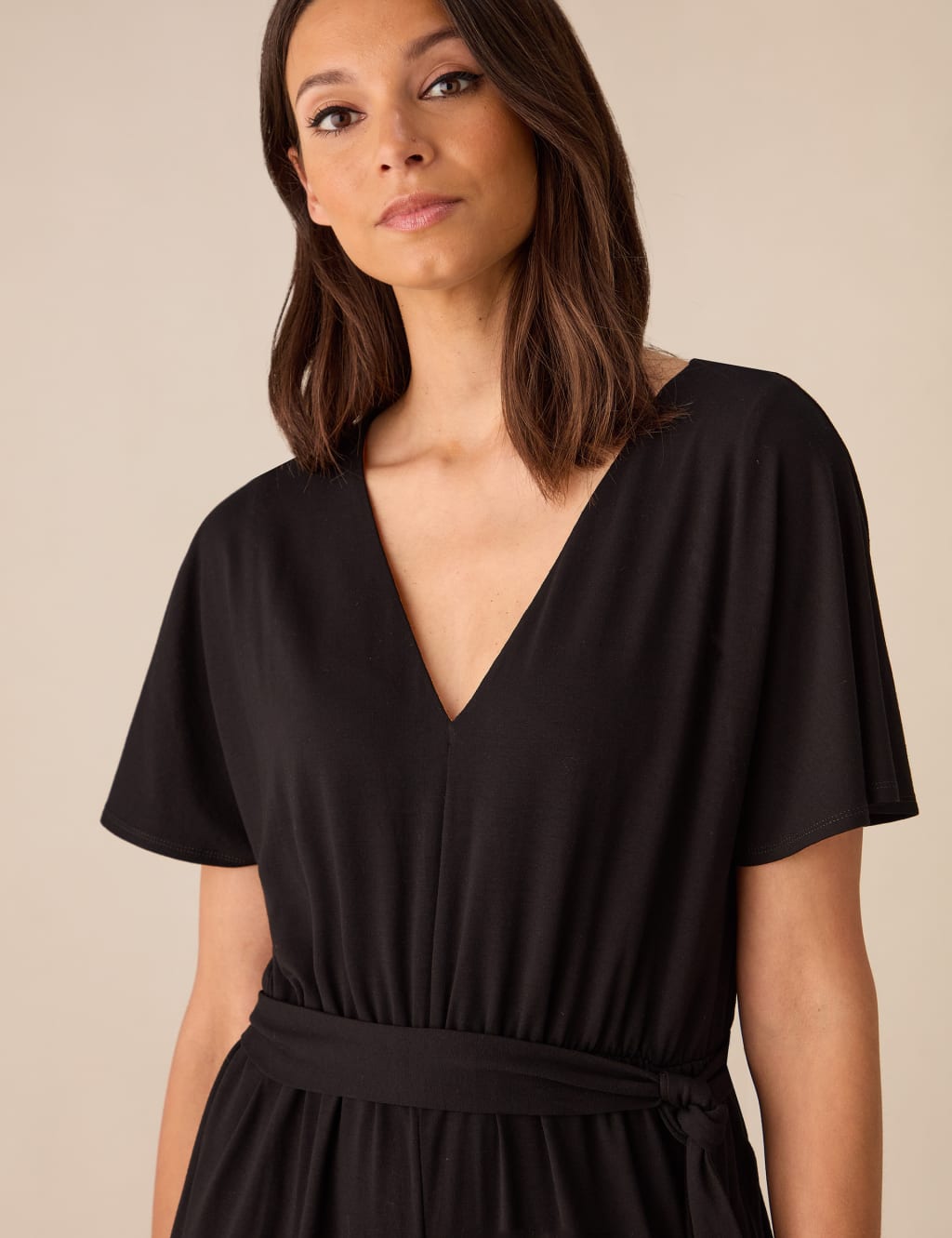 Short sleeve jersey jumpsuit store