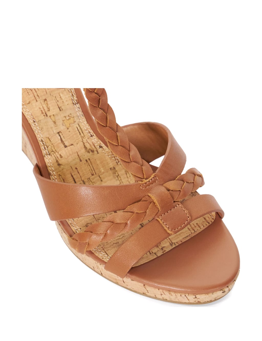 Dune brown wedges new arrivals