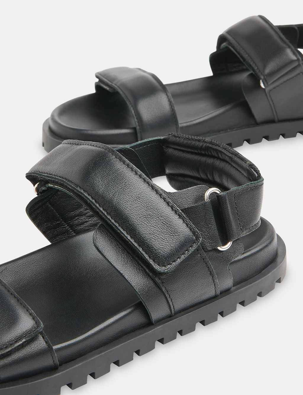 Leather Riptape Sandals 4 of 5