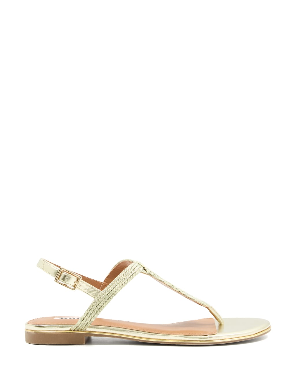 Dune sandals flat store
