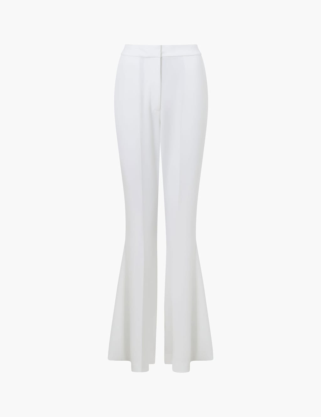 Straight Leg Flared Trousers with Stretch 2 of 3