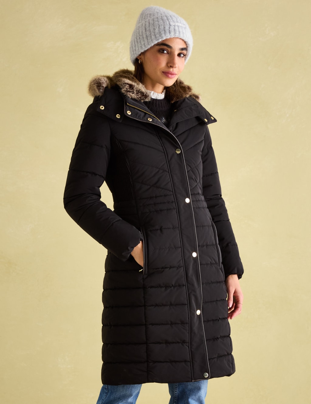 Hooded Padded Puffer Coat 4 of 9