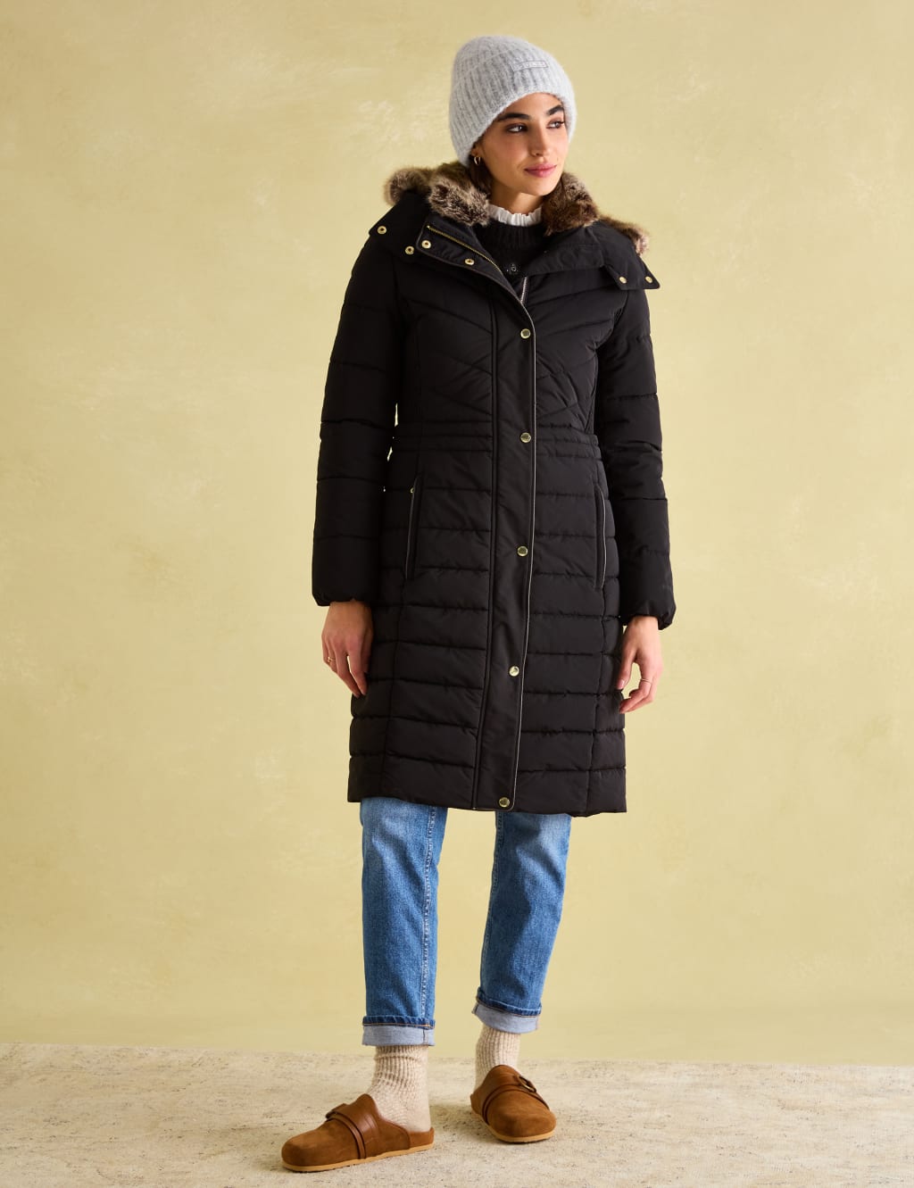 Hooded Padded Puffer Coat 5 of 9