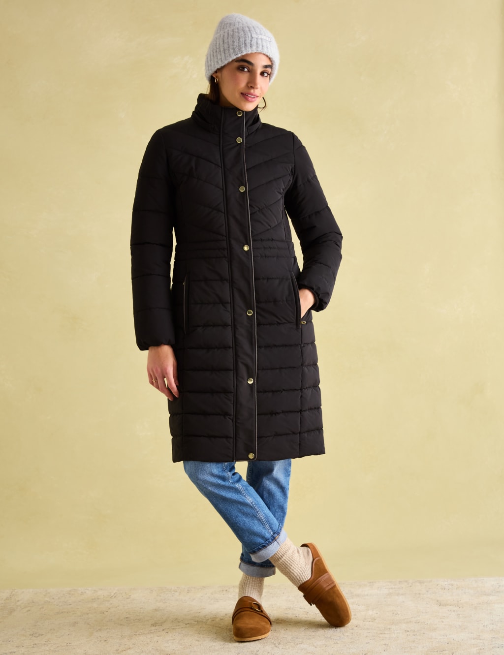 Hooded Padded Puffer Coat 6 of 9