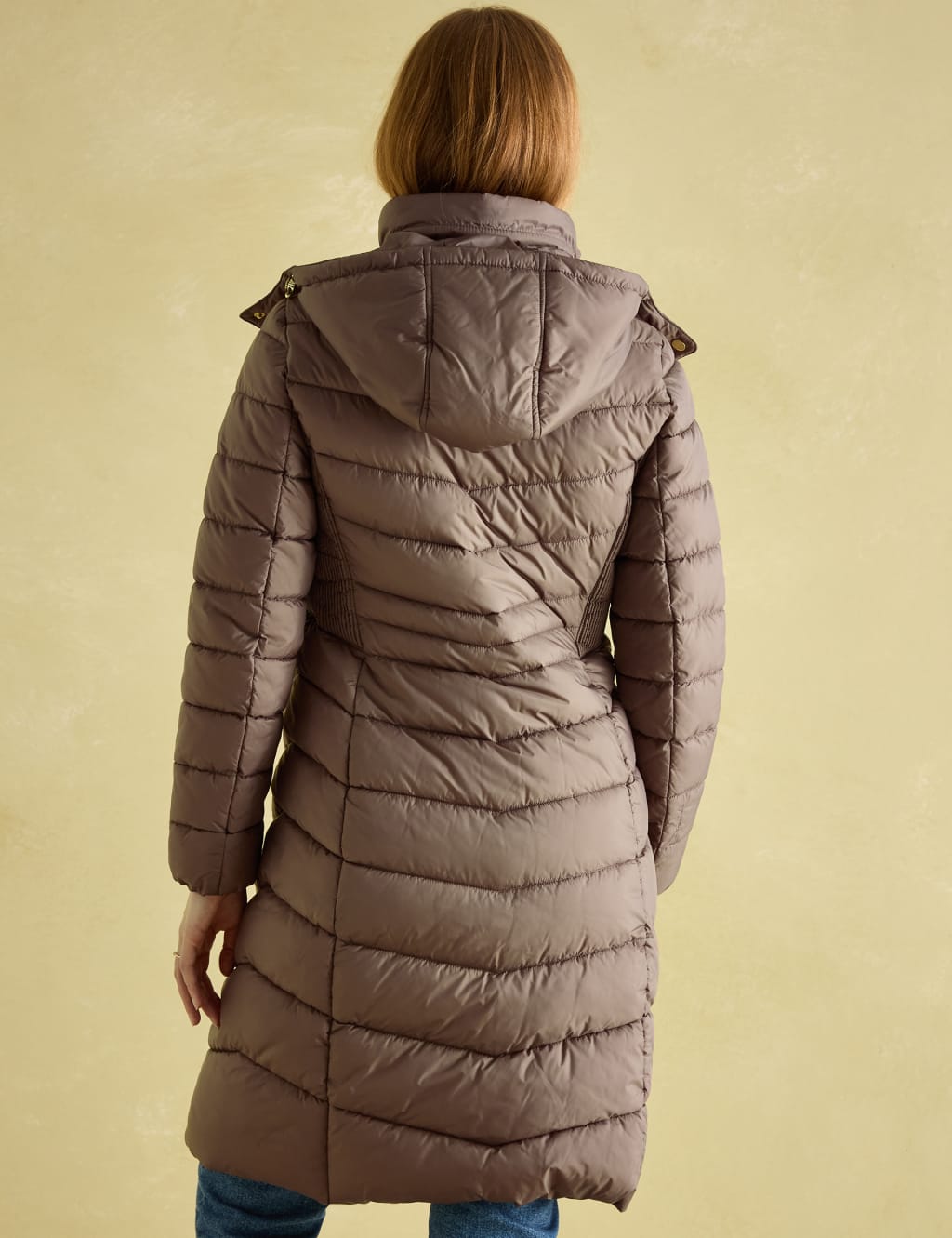 Showerproof Padded Longline Puffer Coat 4 of 6