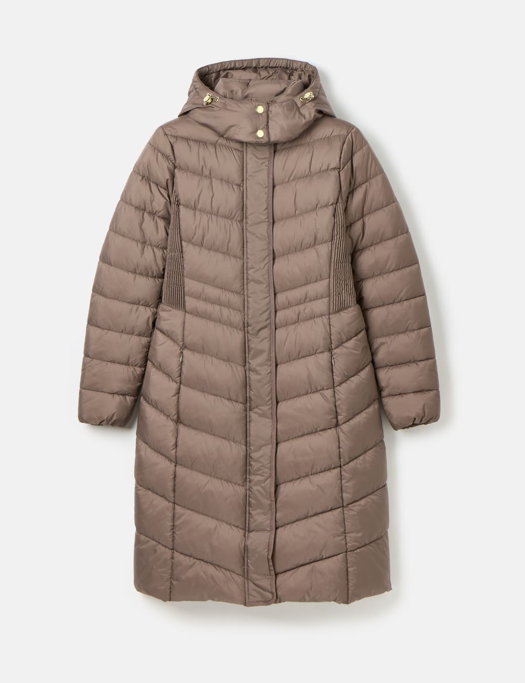 Showerproof Padded Longline Puffer Coat 2 of 6