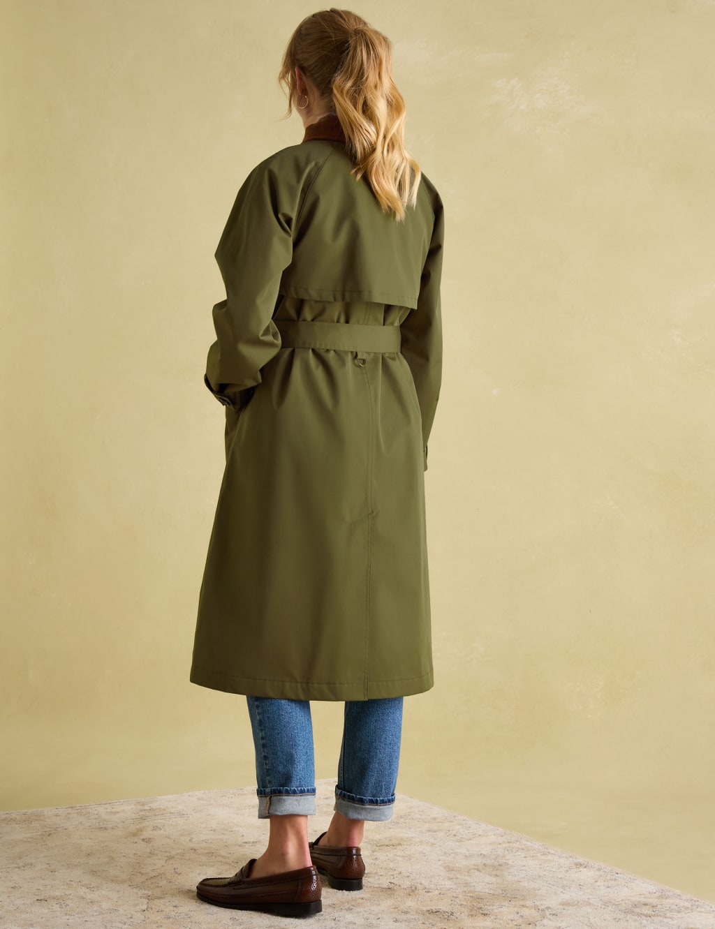 Cotton Rich Waterproof Belted Trench Coat 4 of 6