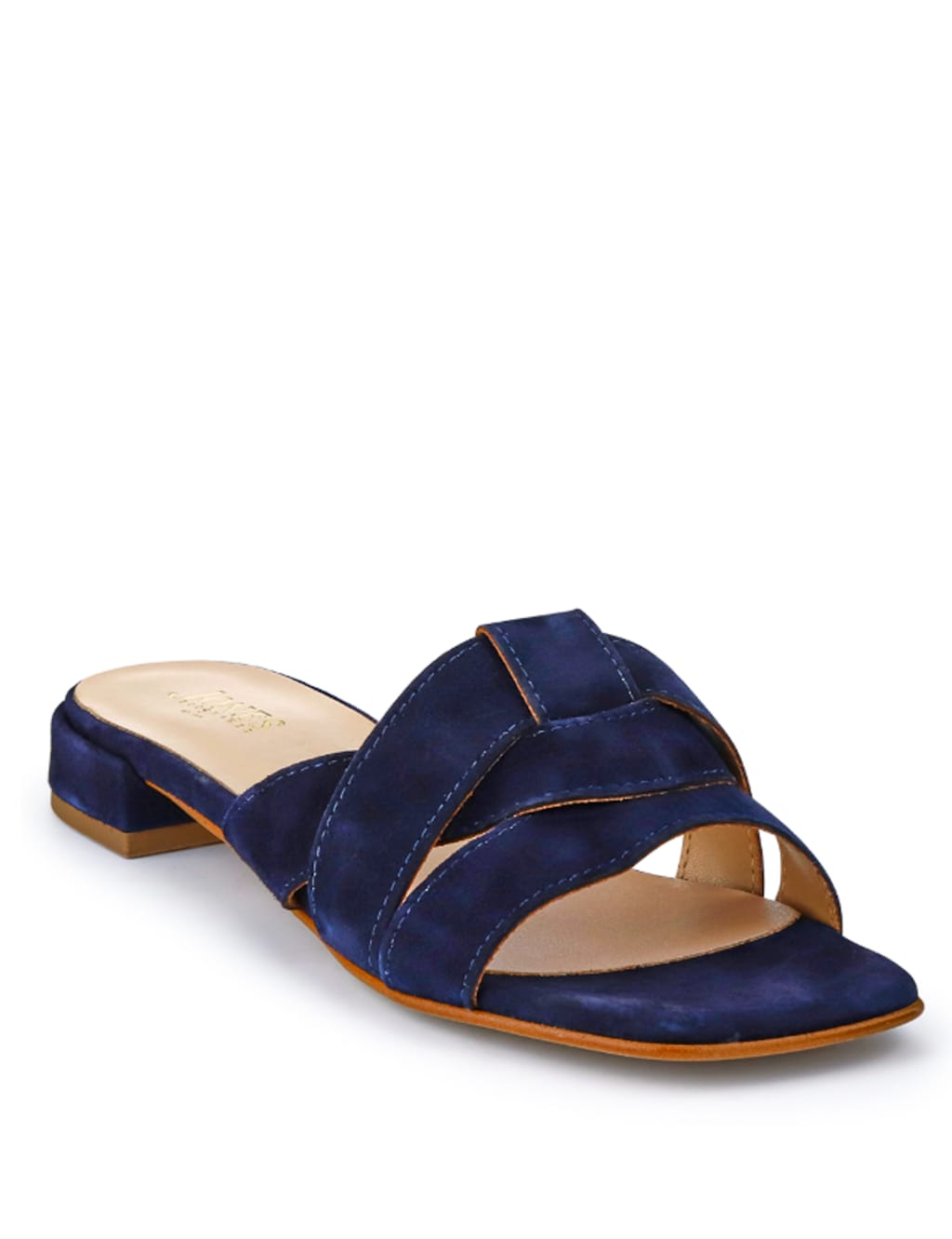 Suede Block Heel Mules 5 of 7