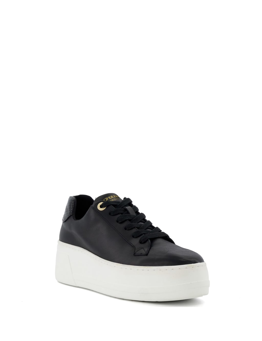 Leather chunky trainers hot sale