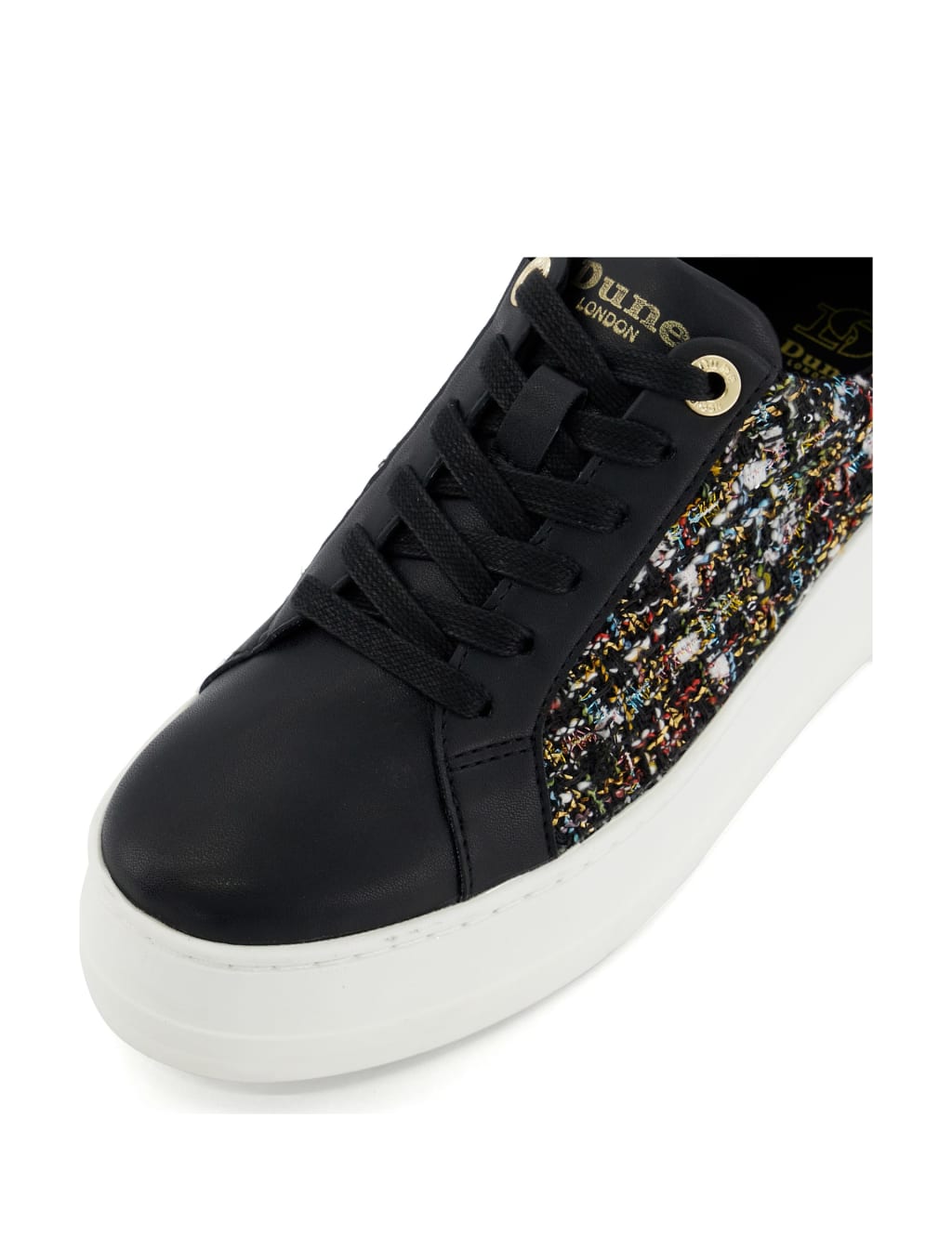 Leather Lace Up Chunky Trainers 3 of 5