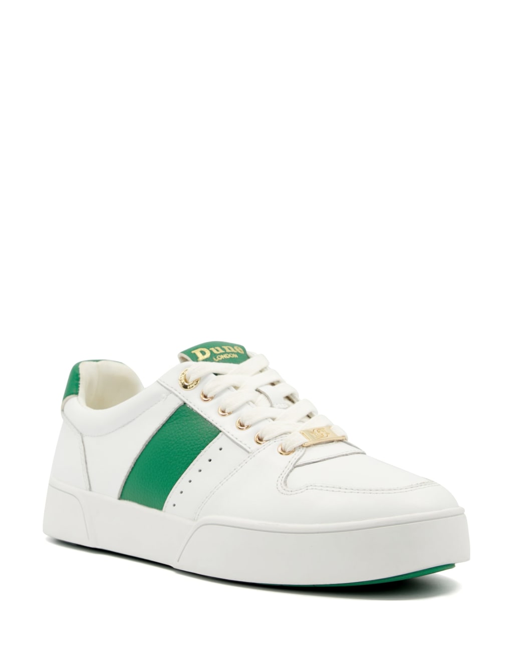 Leather Lace Up Trainers 2 of 5