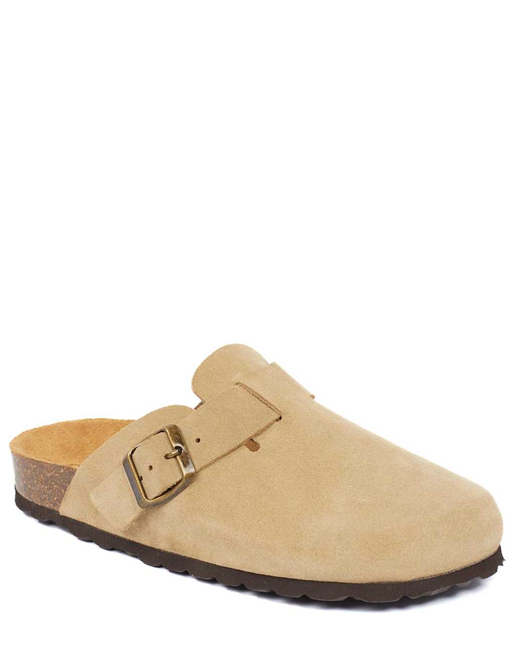 Leather Buckle Mules 3 of 5