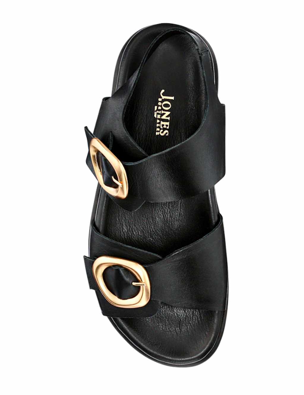 Leather Buckle Ankle Strap Platform Sandals 4 of 7