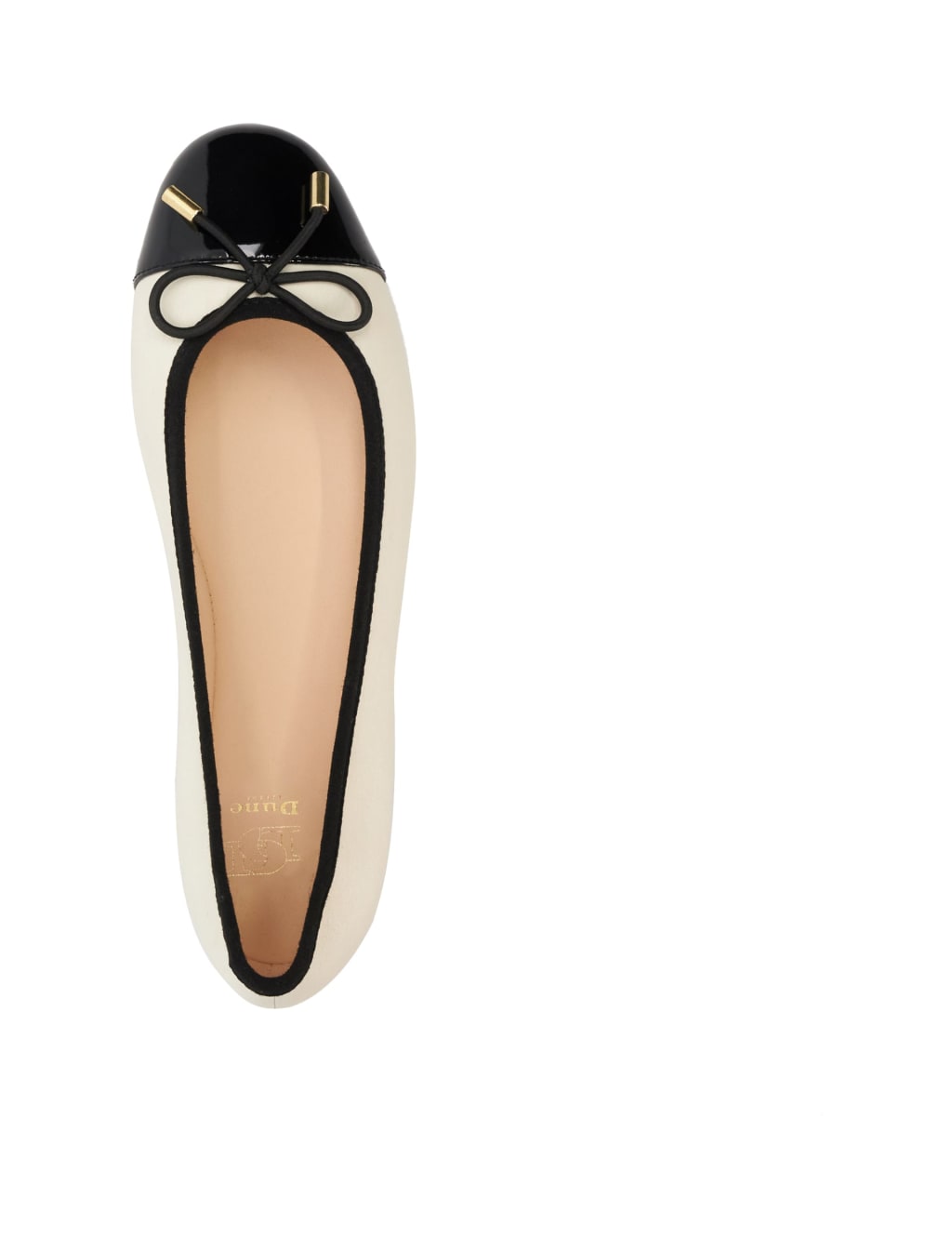 Leather Bow Slip On Flat Ballet Pumps 4 of 5