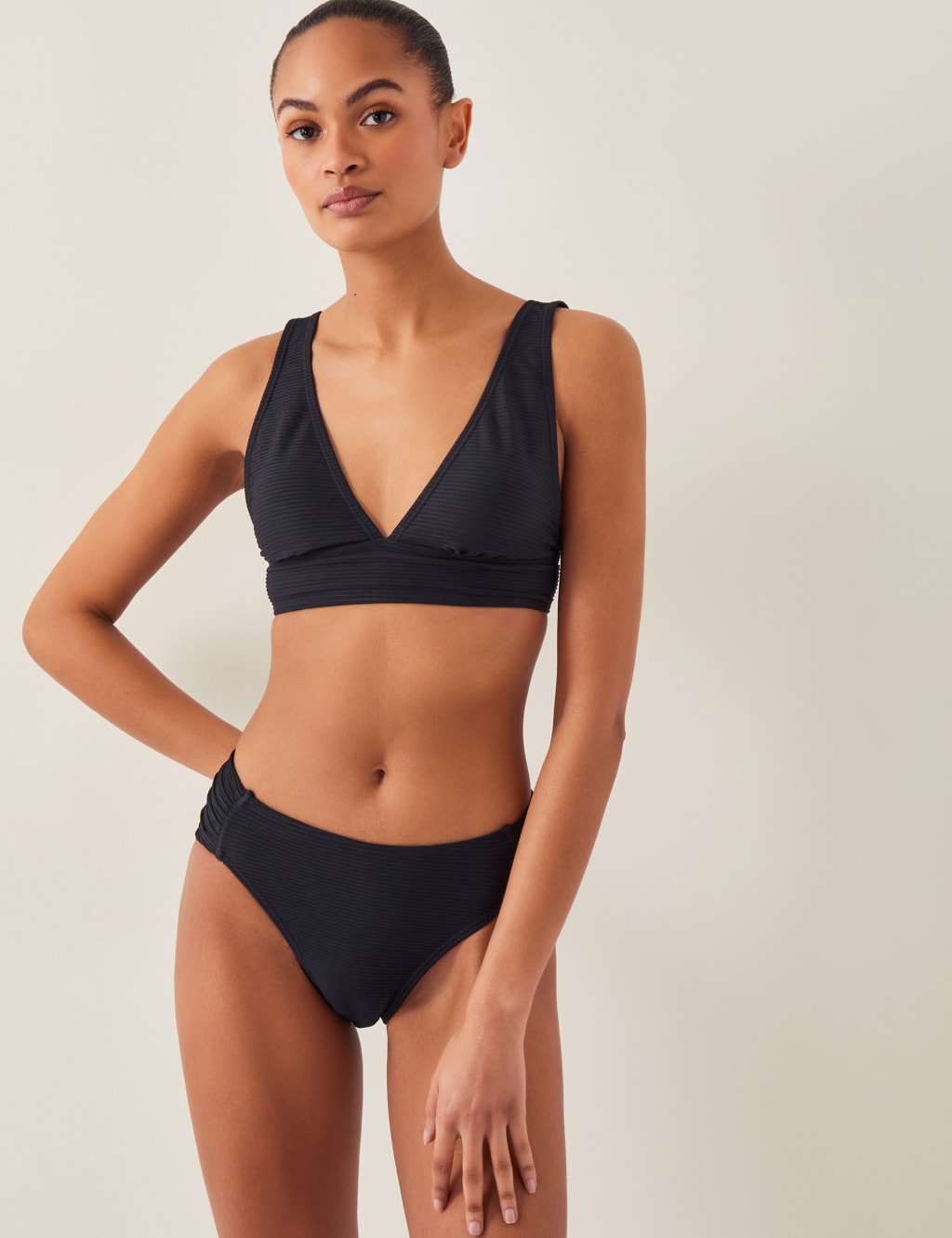 V-Neck Plunge Bikini Top 2 of 5