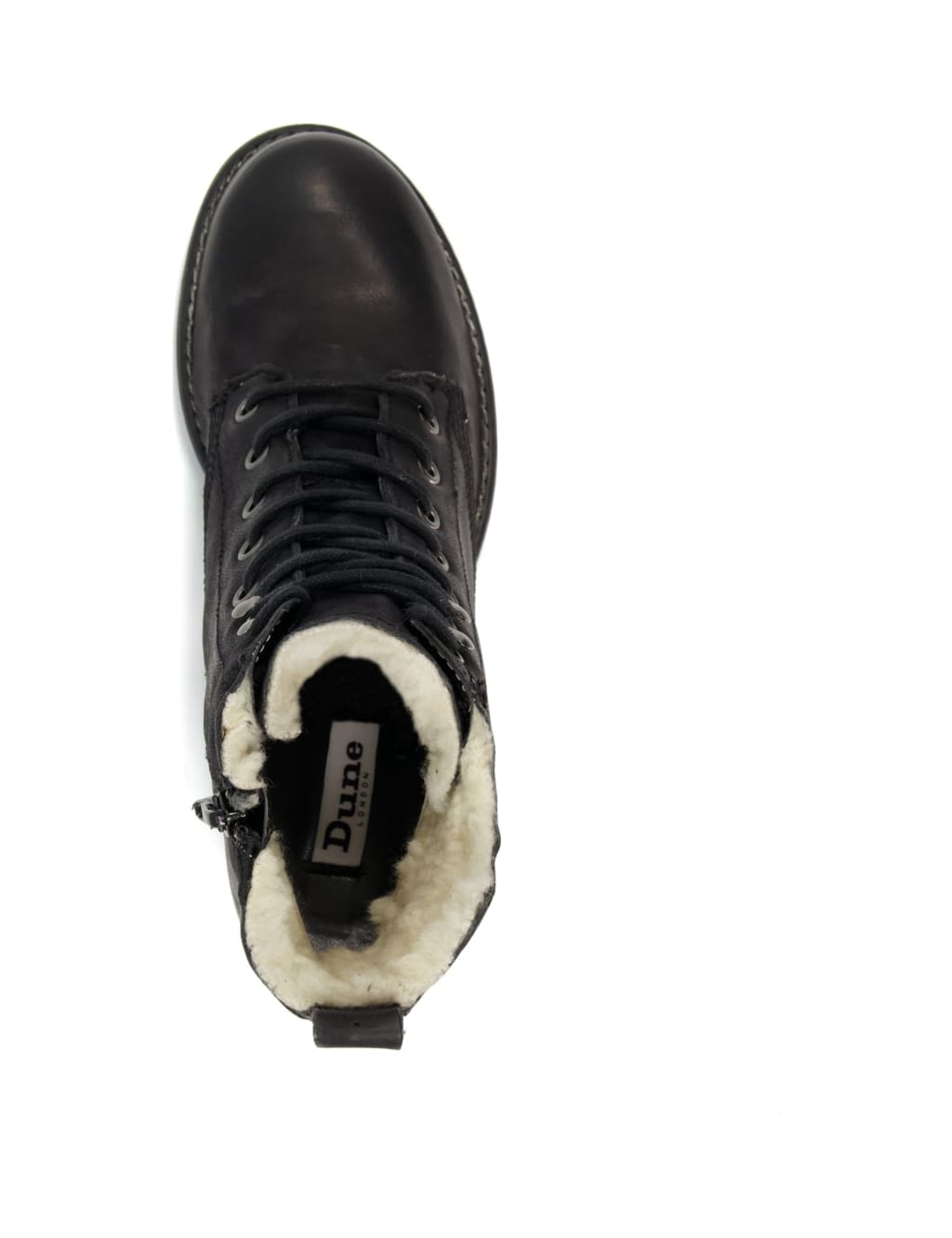 Leather Lace Up Block Heel Ankle Boots 5 of 5