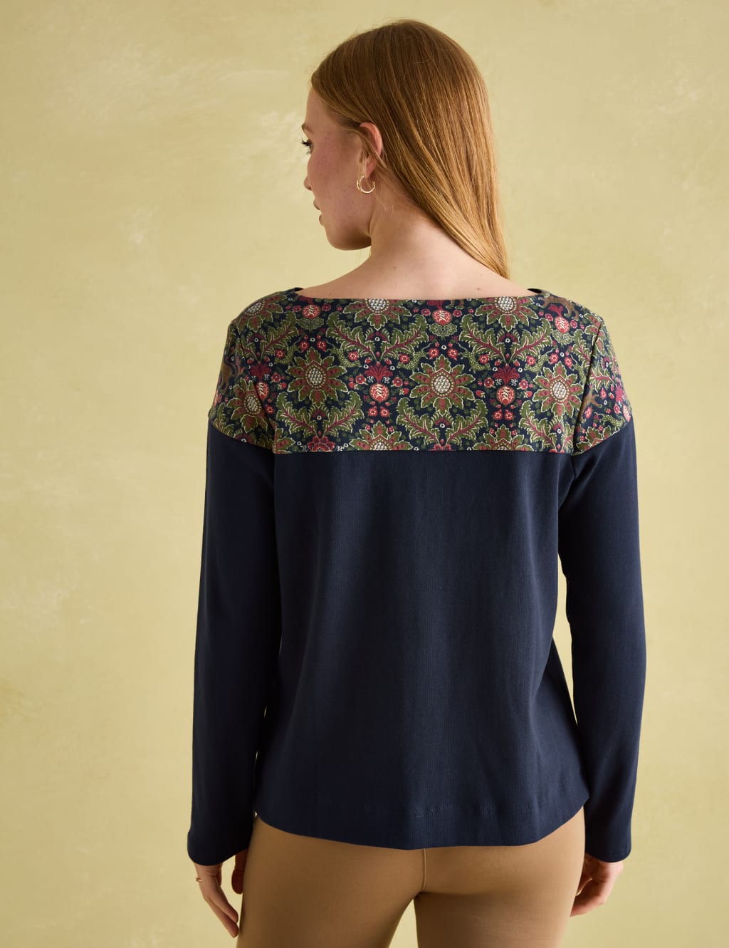 Pure Cotton Floral Top 5 of 6
