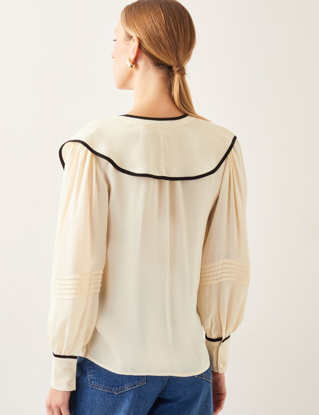 V-Neck Ruffle Blouse 4 of 4
