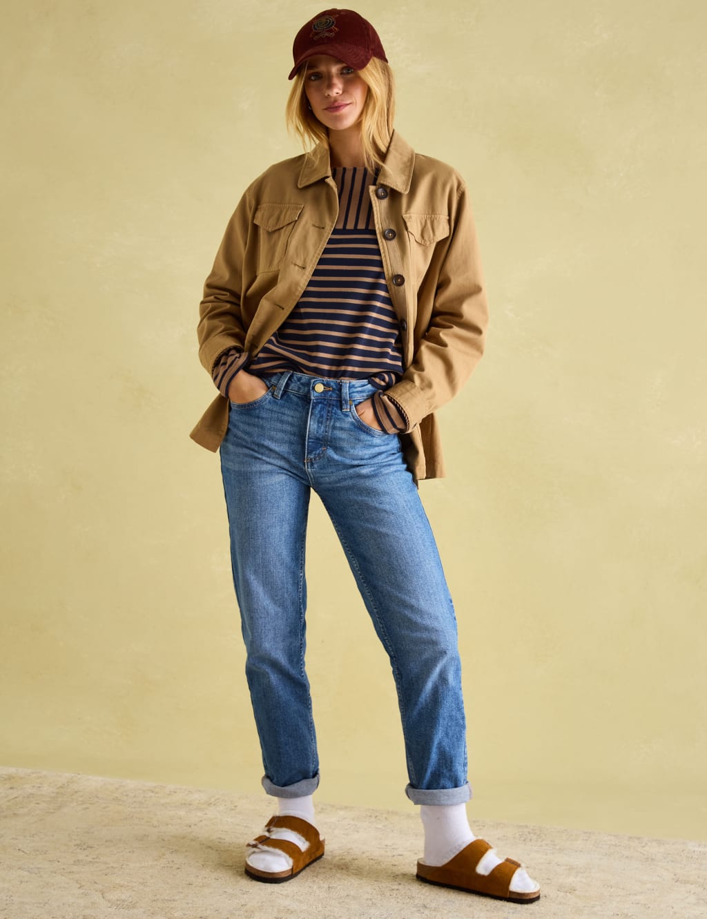 Pure Cotton Striped Top 1 of 6