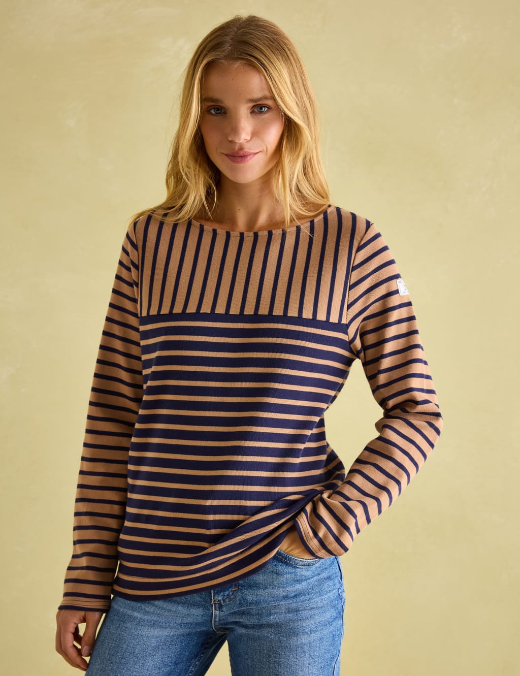 Pure Cotton Striped Top 2 of 6