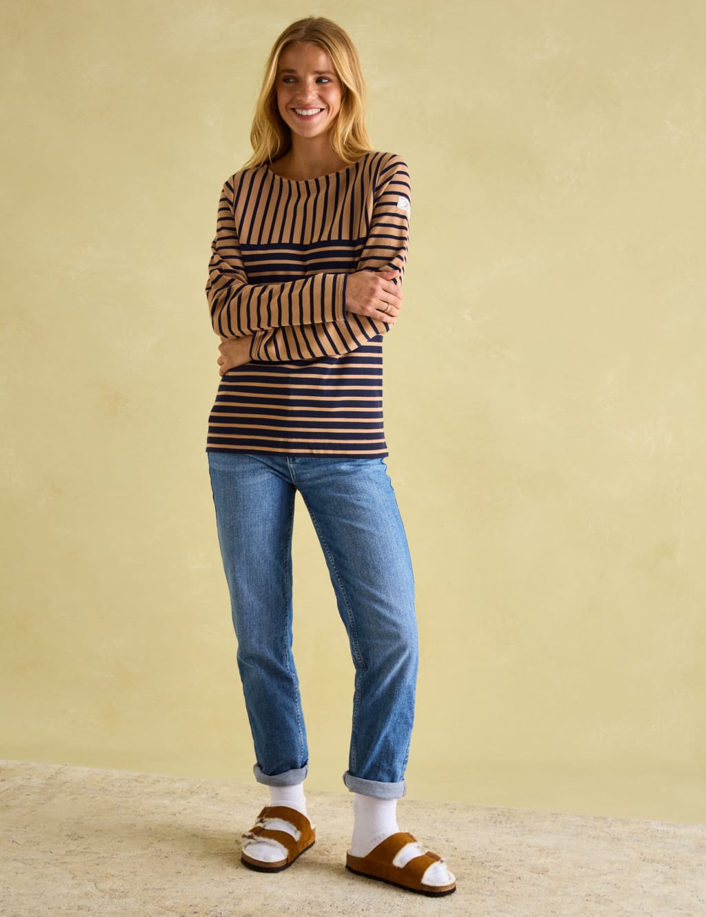 Pure Cotton Striped Top 3 of 6