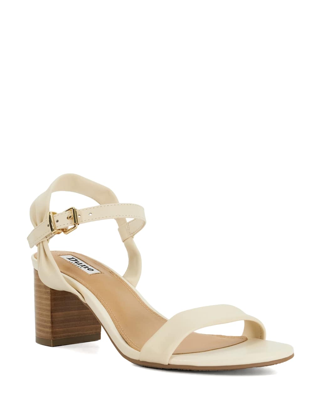 Leather Ankle Strap Block Heel Sandals 4 of 6