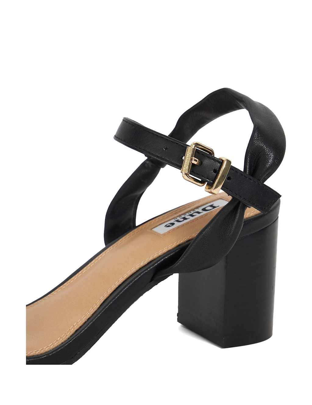 Leather Ankle Strap Block Heel Sandals 5 of 5