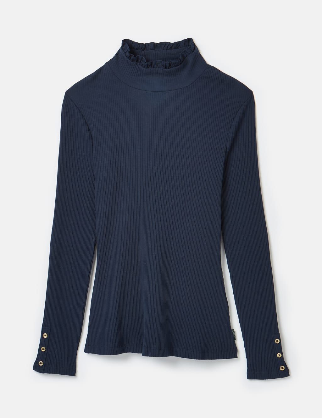 Ruffled shirt collar jumper clearance