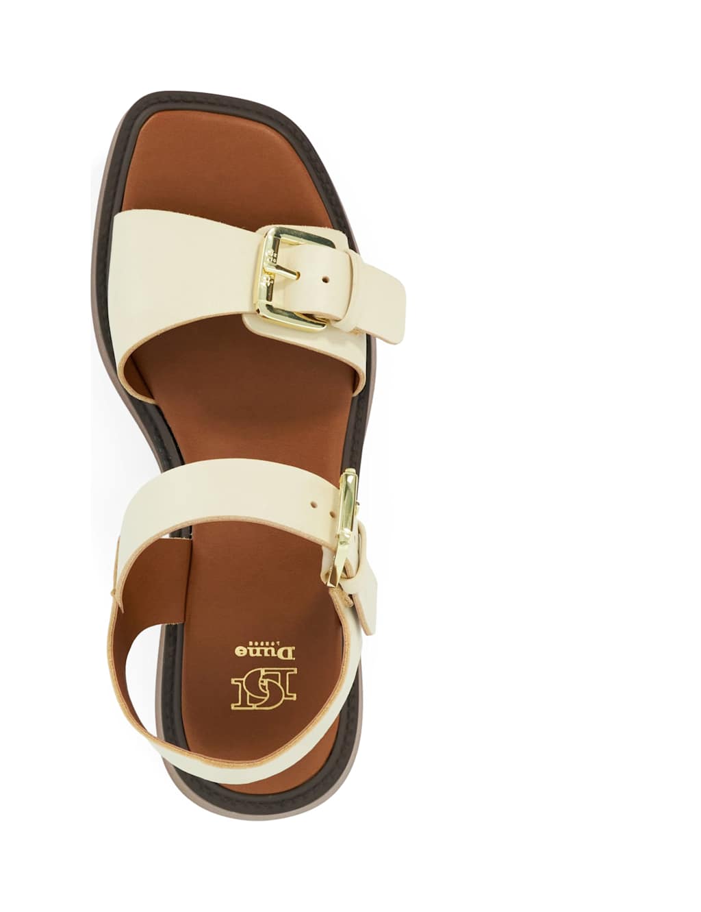 Buckle Flatform Square Toe Sandals 4 of 6