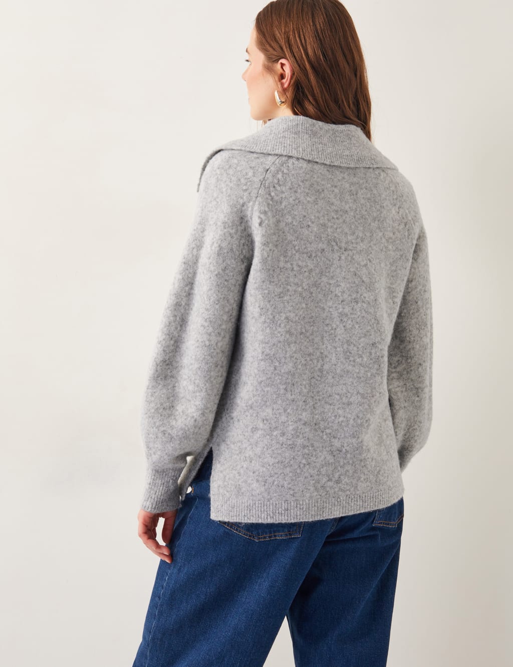 Textured Collared Cardigan 4 of 4