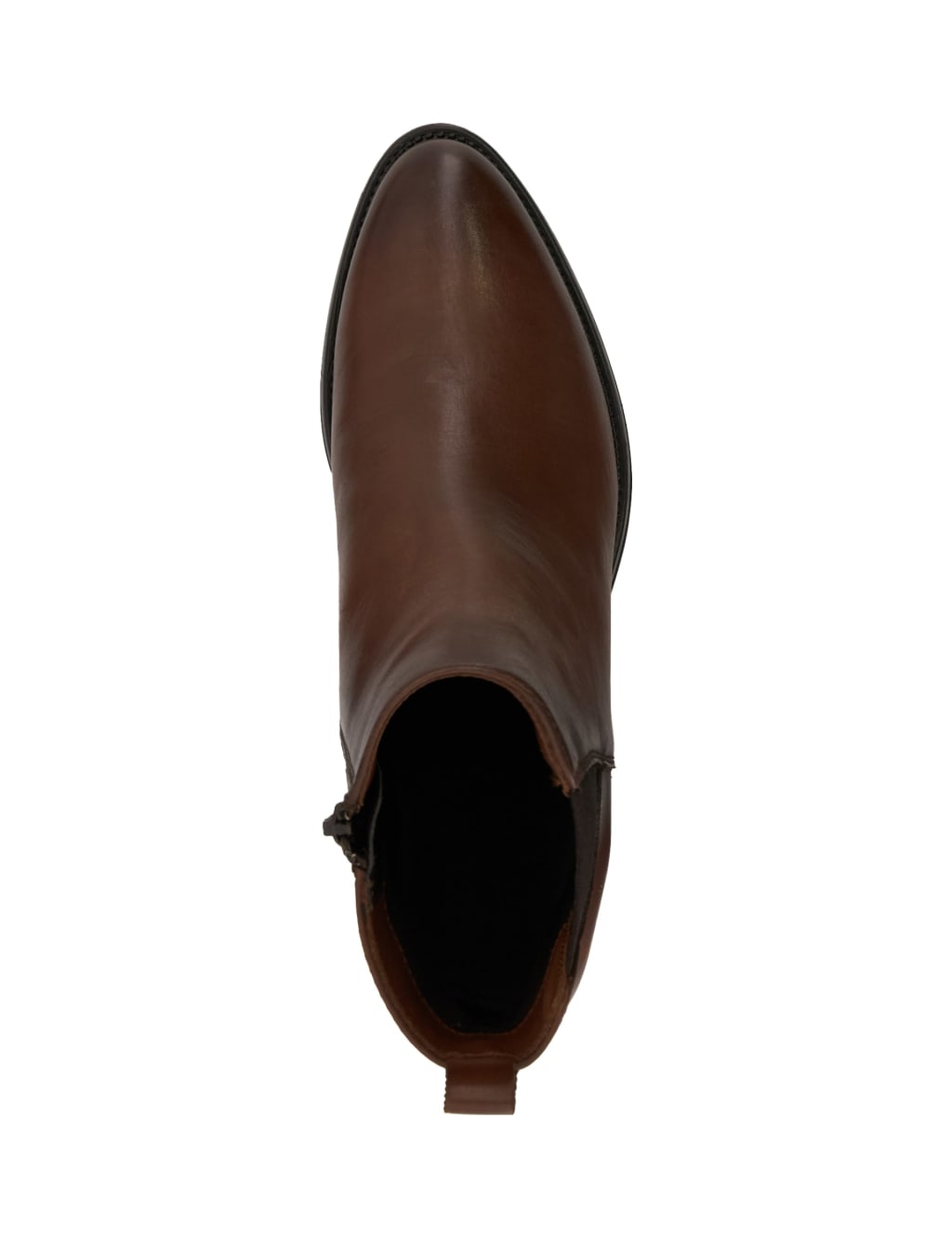 Leather Block Heel Ankle Boots 4 of 4