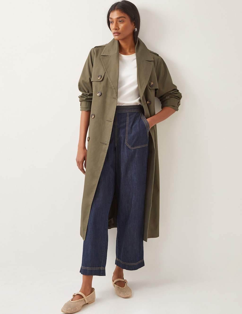 Wide Leg Cropped Jeans 5 of 5
