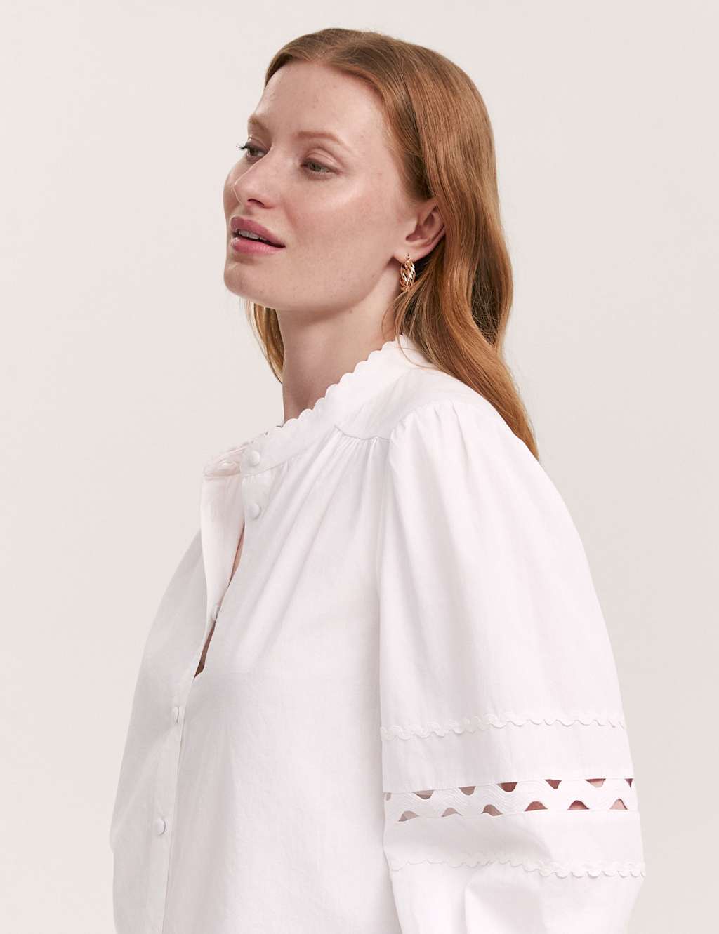 Pure Cotton Embroidered Shirt 4 of 4