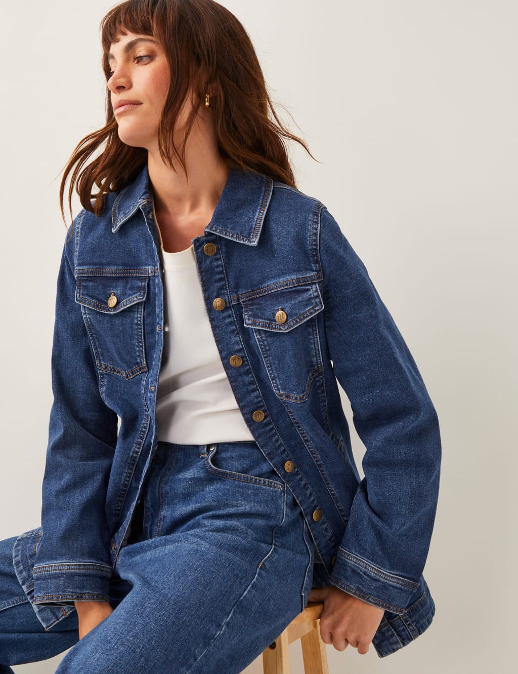 Pure Cotton Denim Jacket 2 of 4