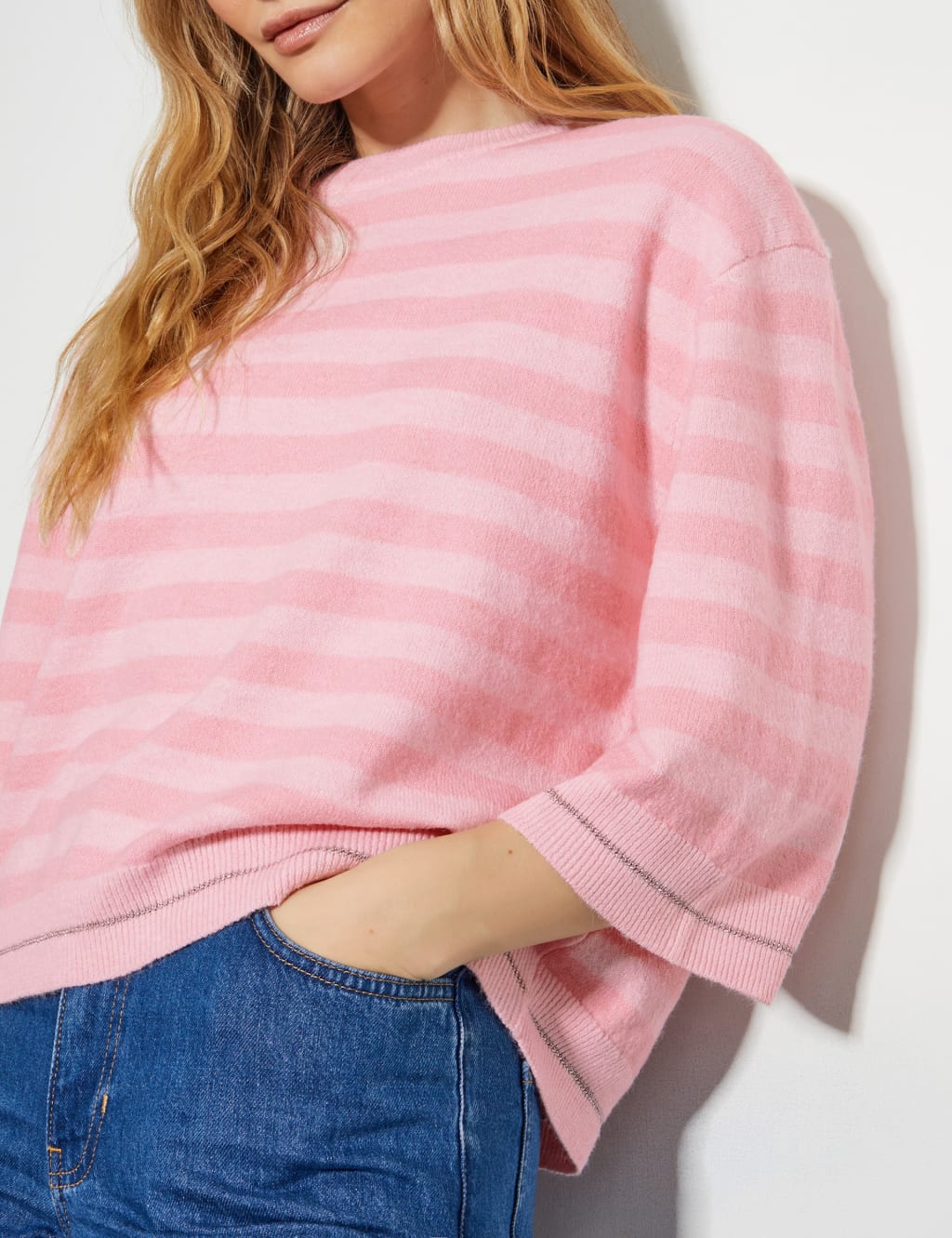 Striped Crew Neck Jumper 3 of 4